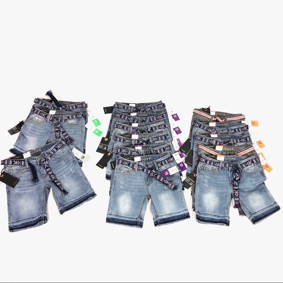 Vigoss Other - 🚫SOLD•ATX🚫 14 Vigoss Bermuda Shorts w/ Belts